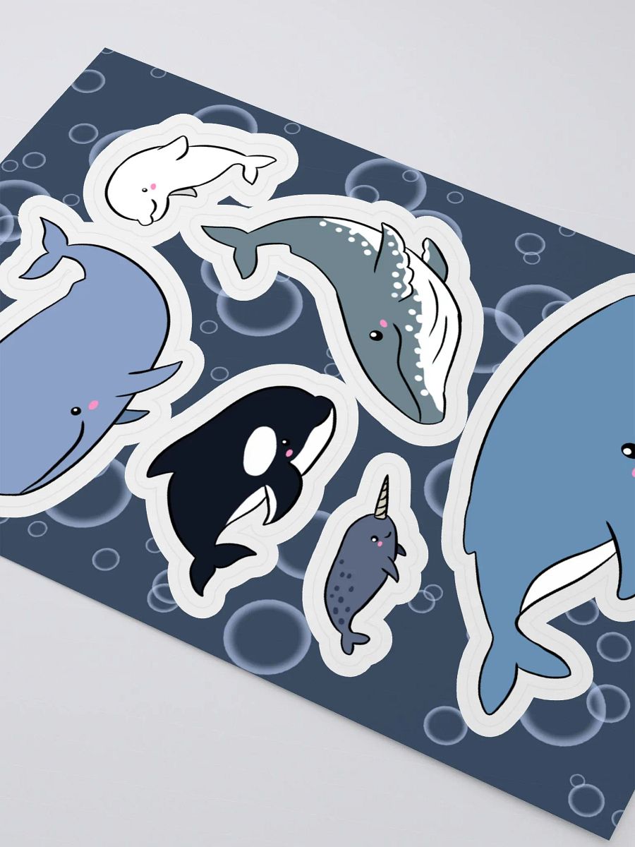 Whales Delight Sticker Sheet product image (3)