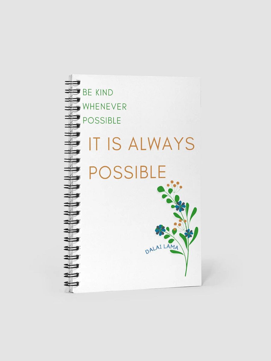 Kindness Blooms Notebook product image (1)