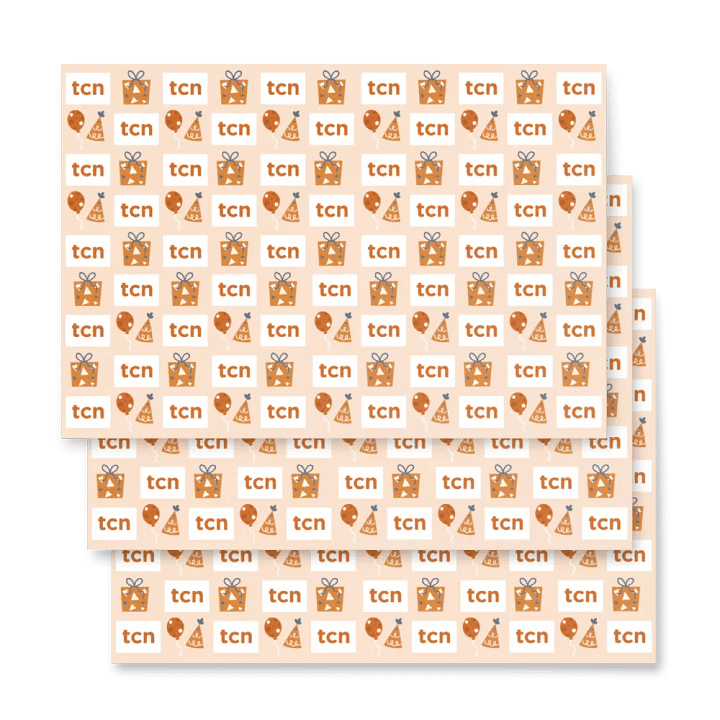 PARTY LIKE WRAPPING PAPER product image (1)