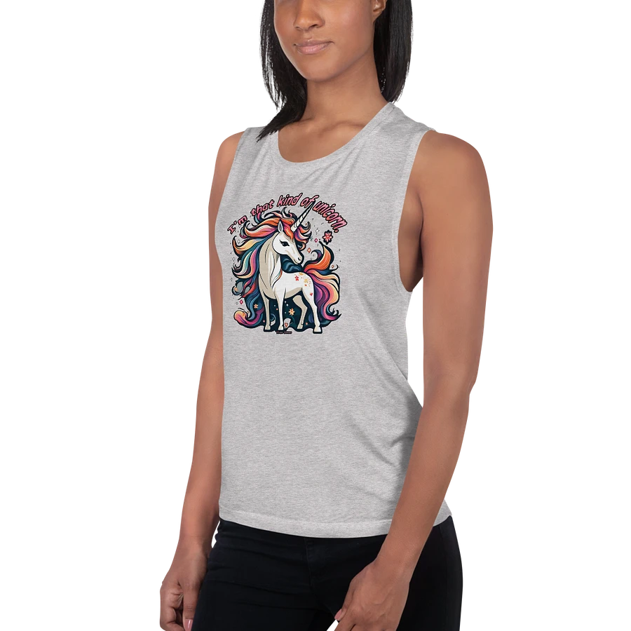 That kind of unicorn flowy tank top product image (14)
