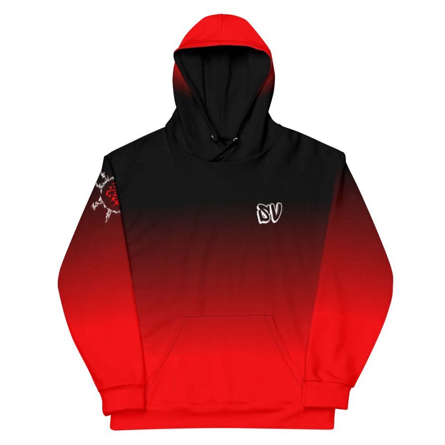 STRAIGHT VIBIN NEON COLOR FADE STYLE SHUKAKU + GAARA HOODIE product image (11)