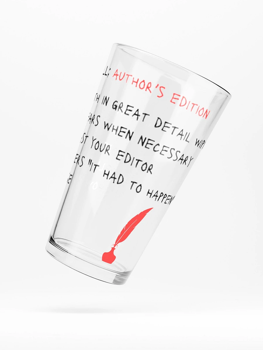 Author's Edition Shaker Pint Glass product image (5)