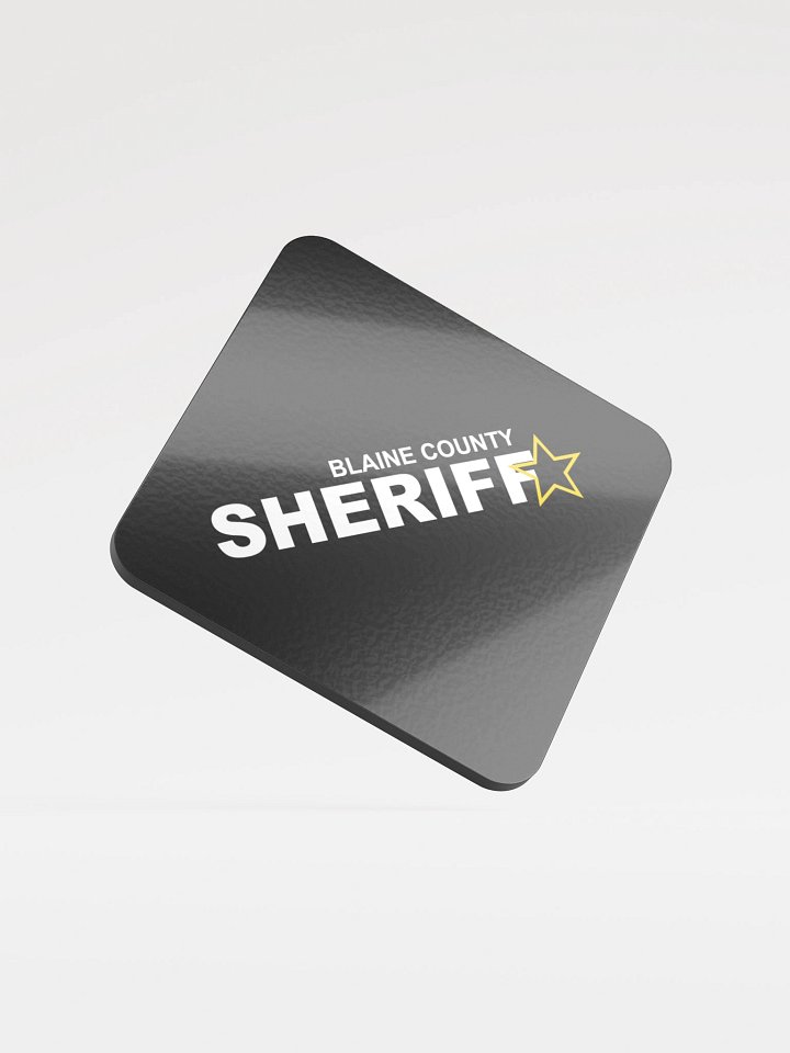 BCSO Badge Coaster product image (1)