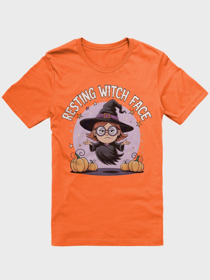 Resting Witch Face Cartoon T-Shirt product image (5)