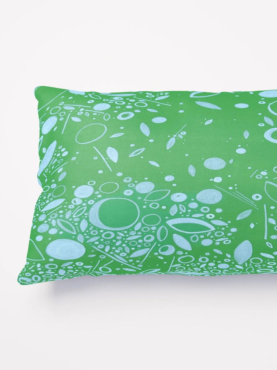 Long Graphic Green Pillow product image (4)