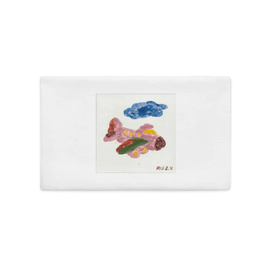 Kid Airplane (All-Over Print Premium Pillow Case) product image (1)