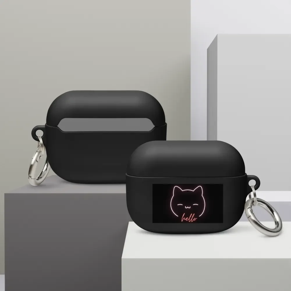 Neon Kitty Greetings AirPods Case product image (21)