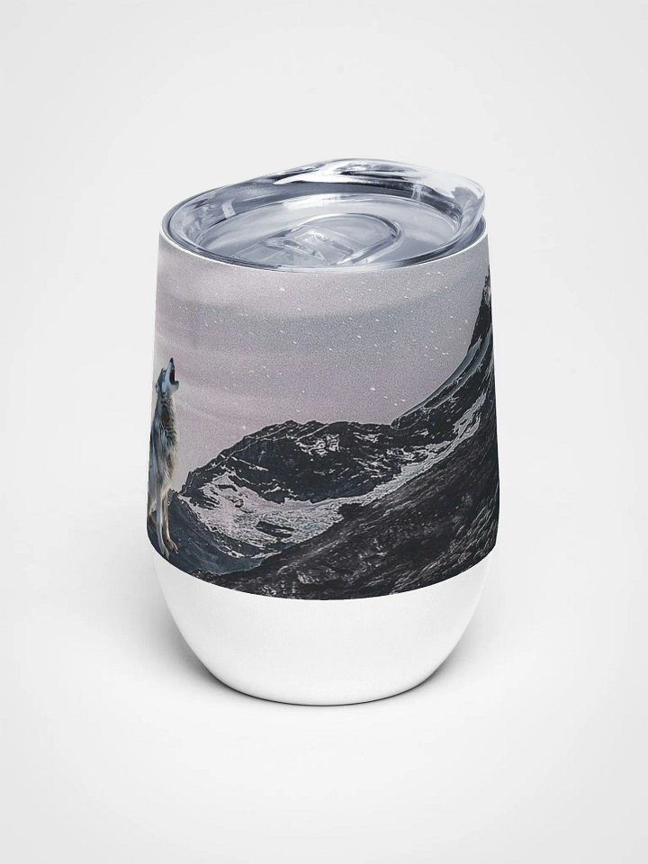 Howling Wolf Wine Tumbler product image (1)