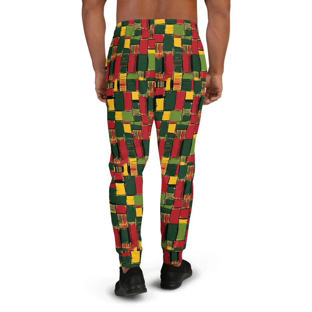 Roots of Africa: All-Over Print Recycled Men's Joggers product image (3)