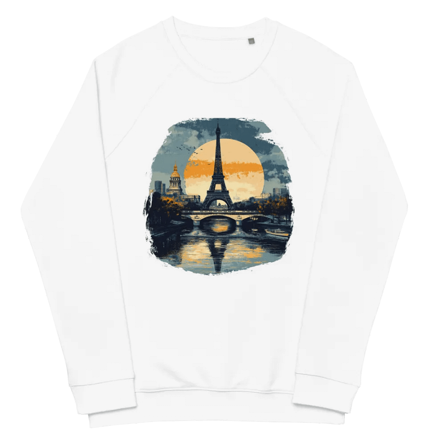 Paris Sunset Sweatshirt - Eiffel Tower Romance product image (2)