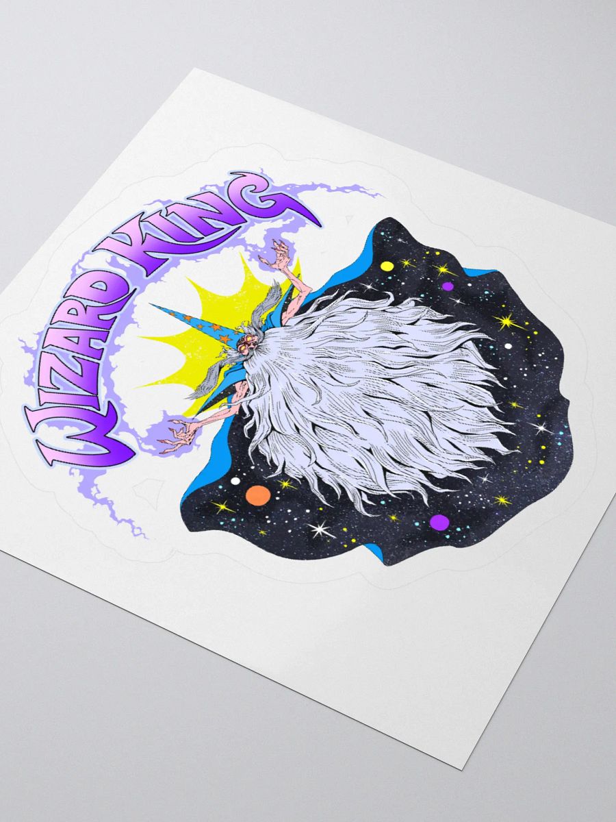 Dark Fantasy Wizard King - Sticker product image (9)