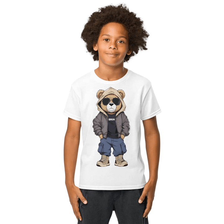 Cool Bruh Bear Youth Sports Tee product image (1)