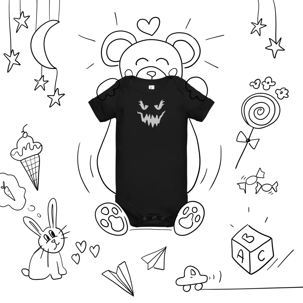 ChainingGhost White Logo Baby Onesie product image (11)