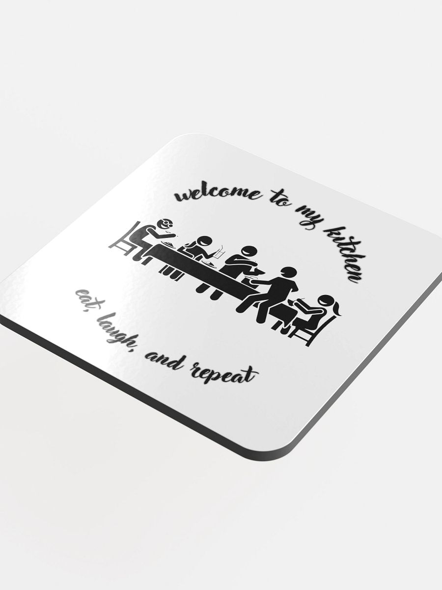Glossed Cork Coaster - Eco-Friendly Minimalist Design product image (4)