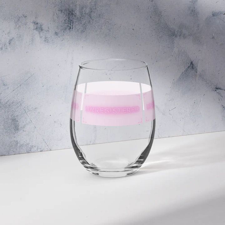 UNREGISTERED - Stemless Wine Glass product image (1)