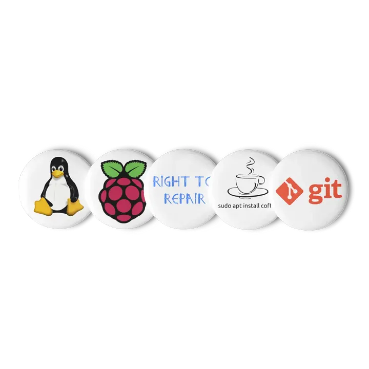 Linux Life Buttons product image (2)