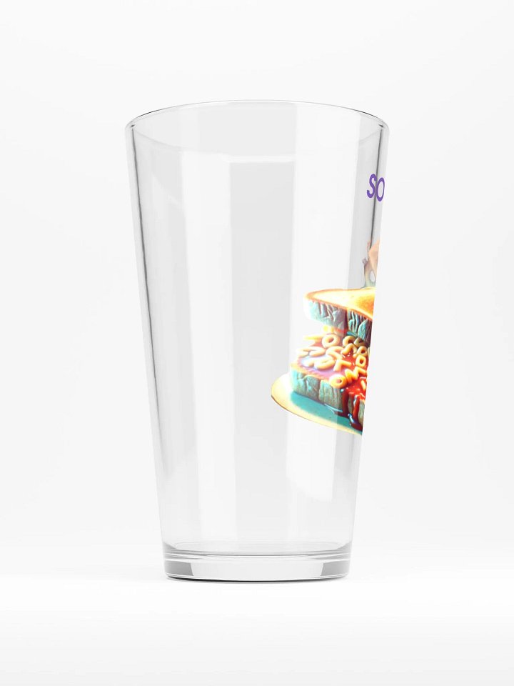 SoupSandwich Gaming Pint Glass product image (2)