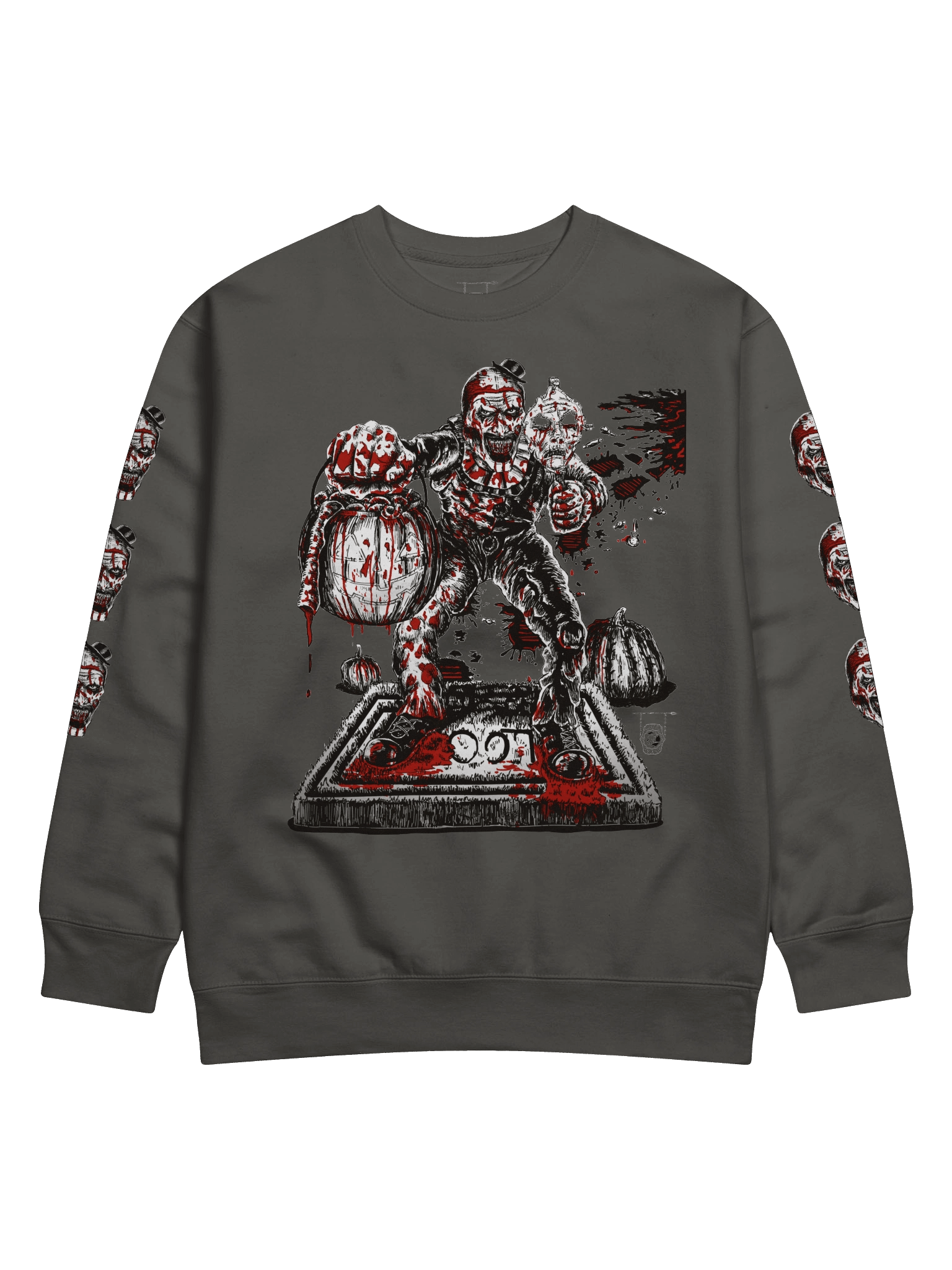Trick or Treat with Art the Clown- Bloody Version- Unisex SweatShirt product image (2)