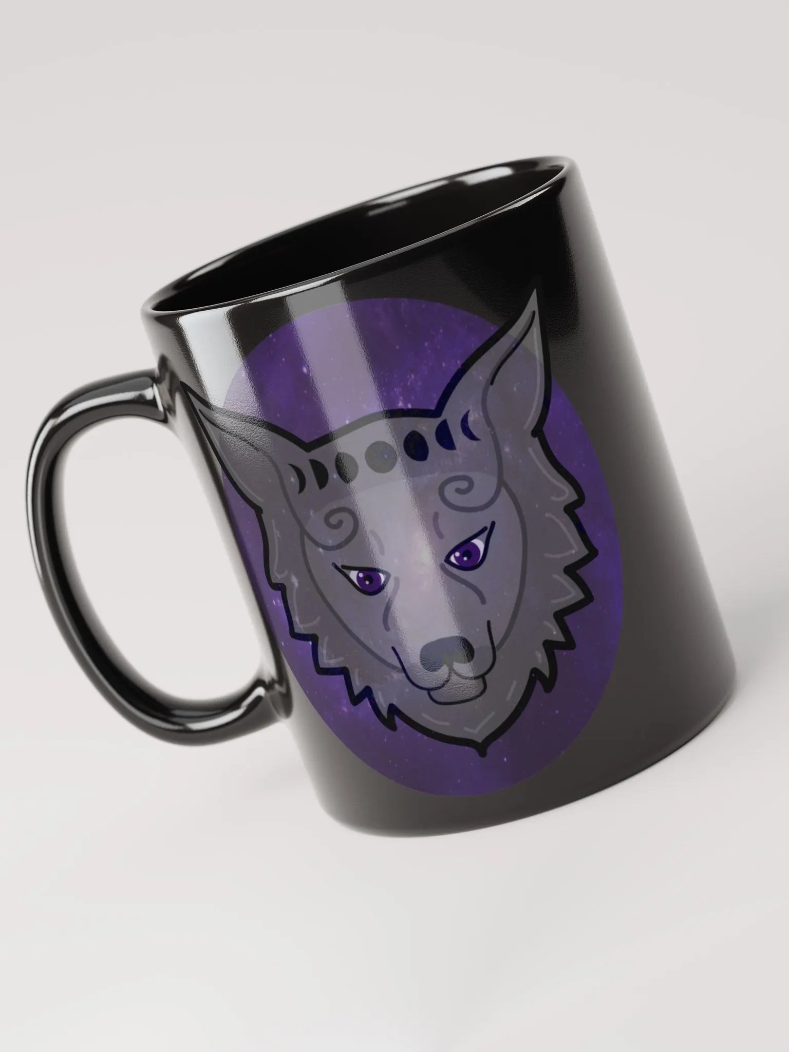 Black Wolf Pack Mug product image (4)