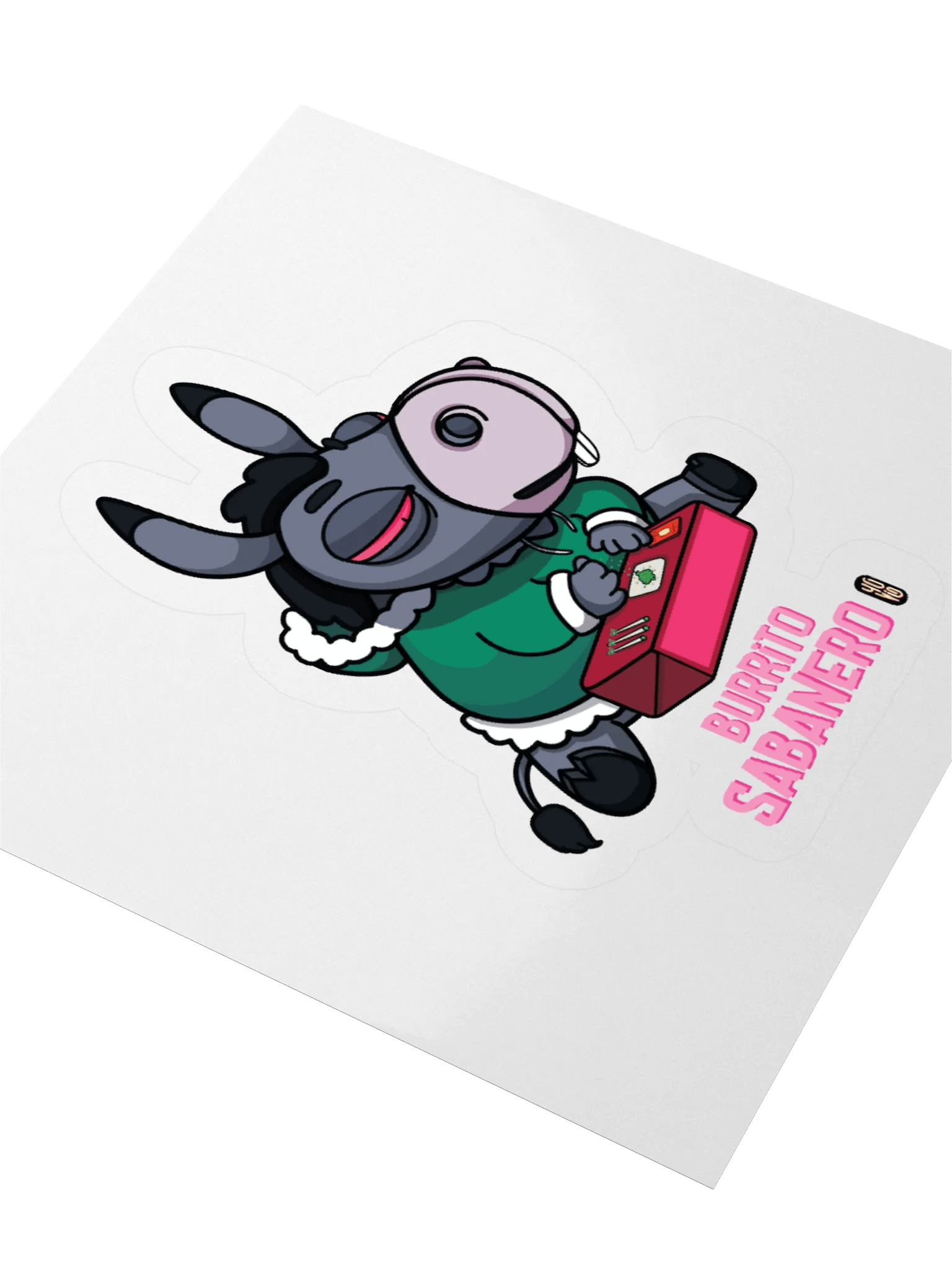 Burrito Sabanero - Sticker (Kiss Cut) product image (3)