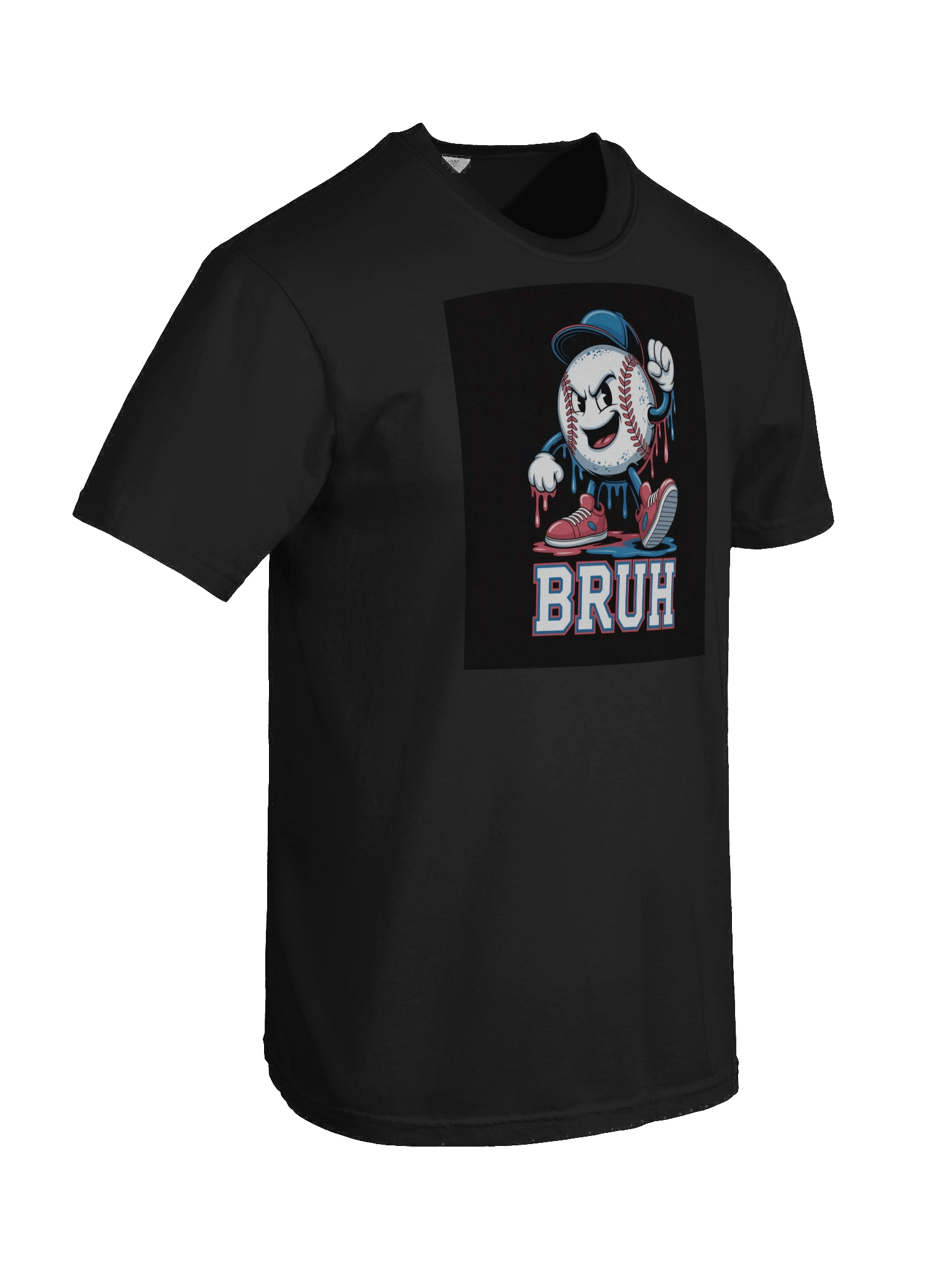 BRUH Baseball Character Heavyweight T-Shirt product image (65)