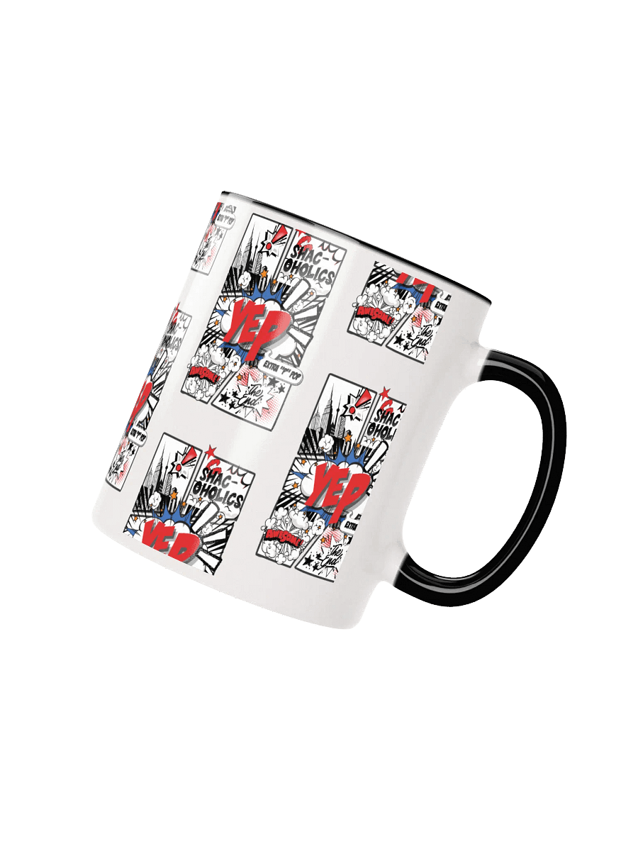 Shac-oholics Comic Blast Mug - Red 