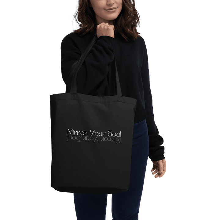 Mirror Your Soul Tote Bag – Reflective and Inspirational Bag product image (1)