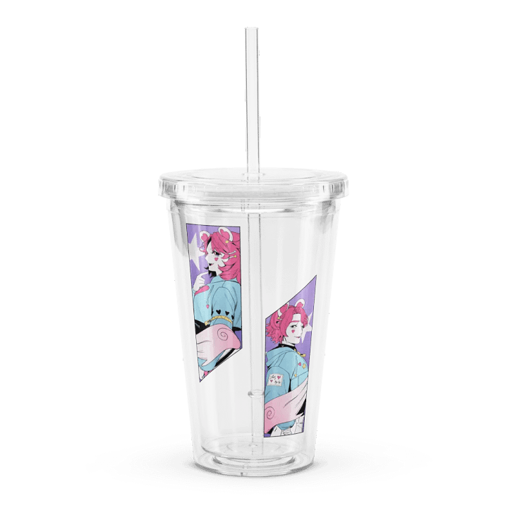 ♡ Rattie and Ratthew Clear Tumbler ♡ product image (1)