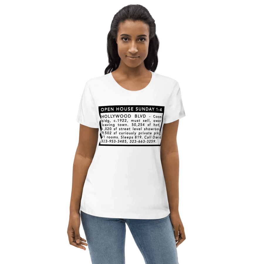 Ladies Tee - Classified Ad - Hollywood Blvd. Open House product image (9)