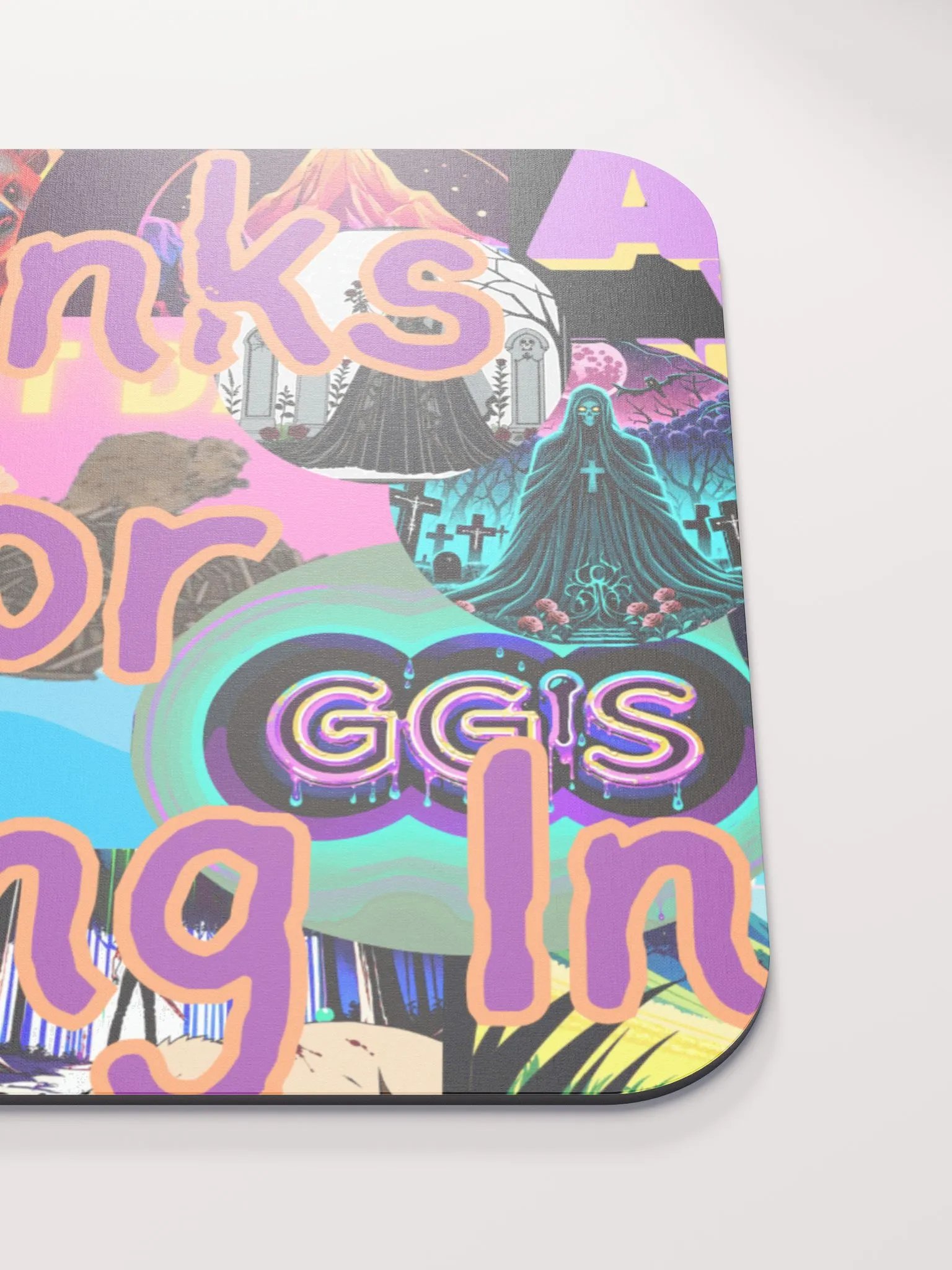 Thanks for tuning in Mouse Pad product image (5)