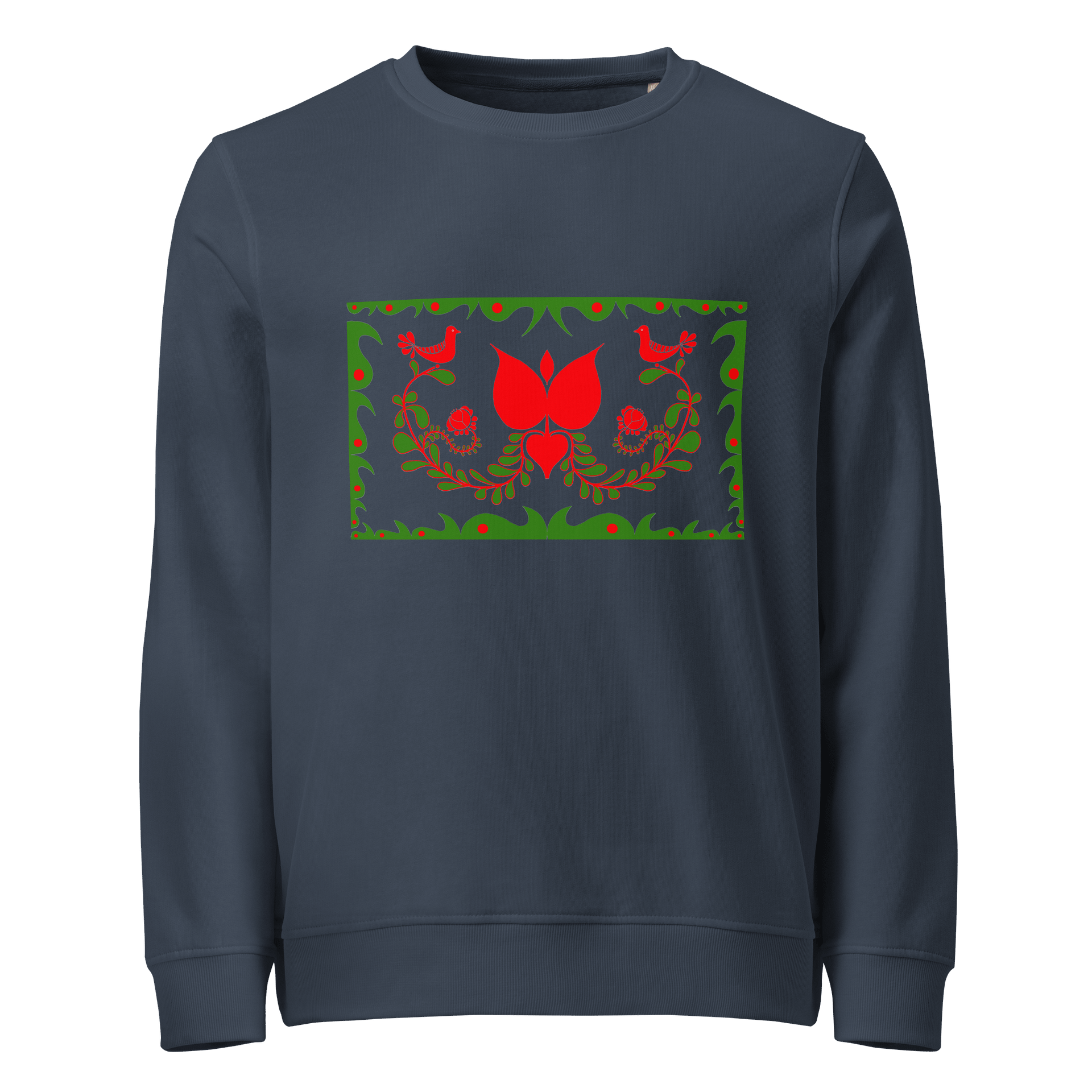 Hungarian Deep Blues Harmony Organic Sweatshirt product image (1)