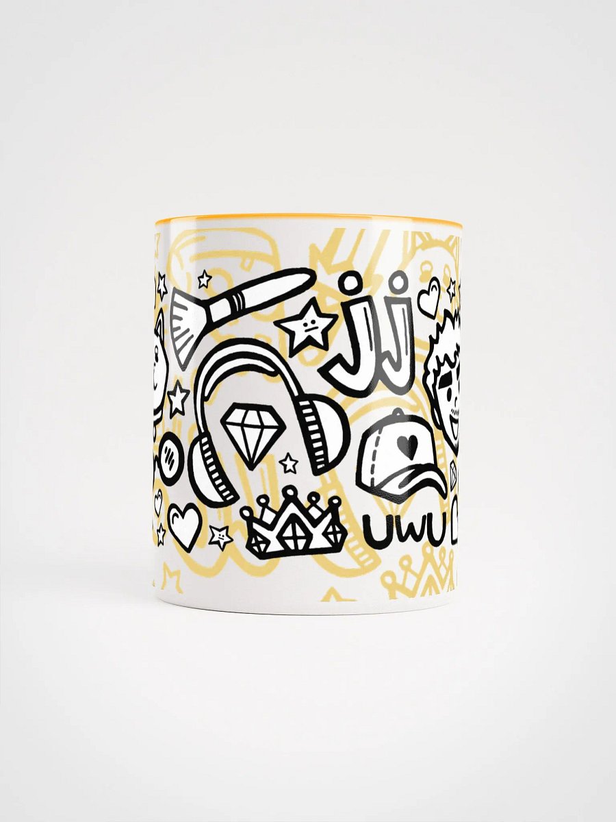 J-Doodle Mug (Sunflower) product image (3)