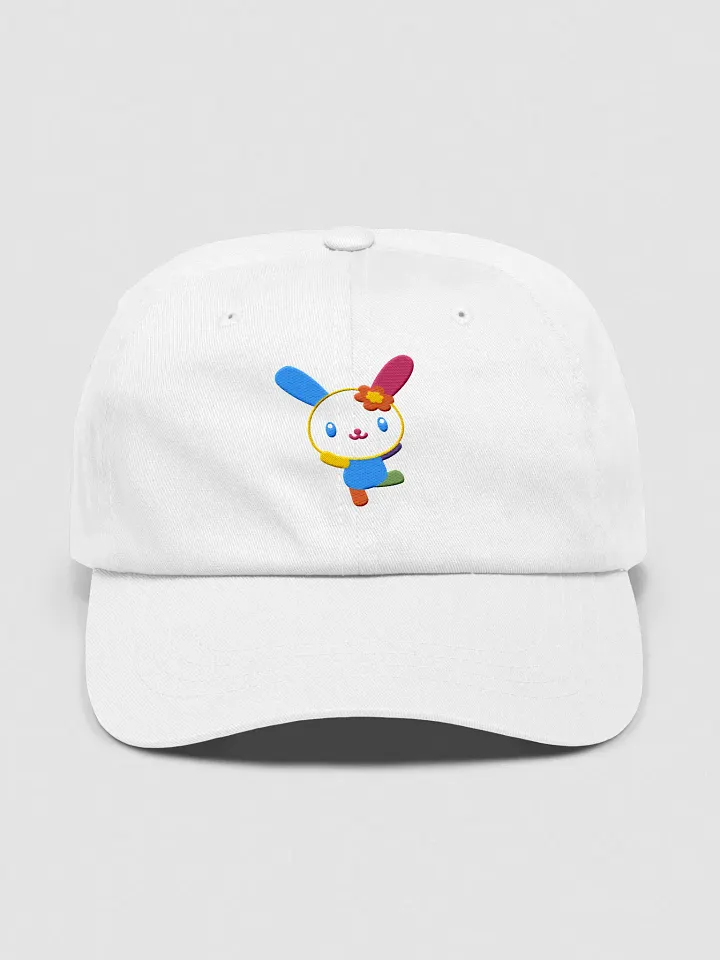 Rainbow Bunny Dad Hat product image (3)