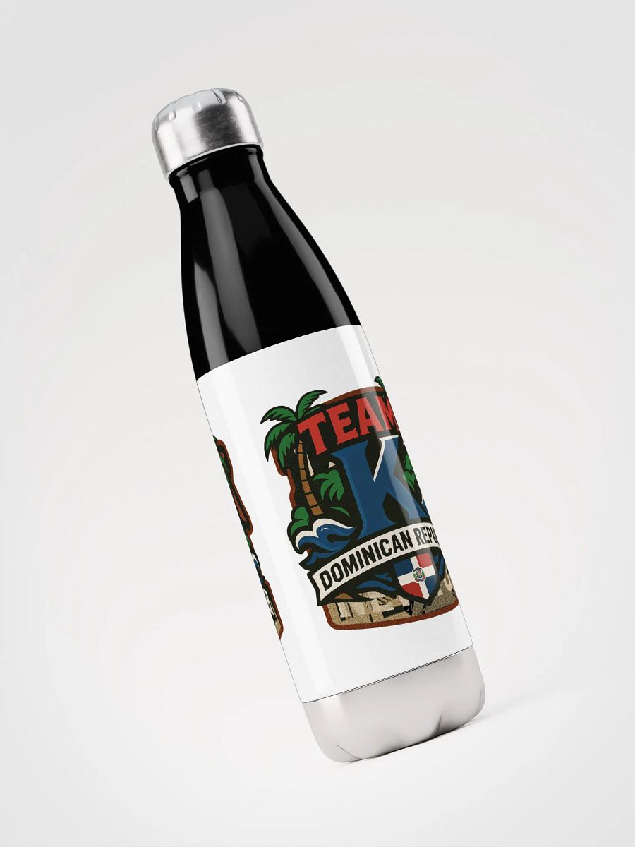 TEAM K Dominican Republic Stainless Steel Water Bottle product image (5)