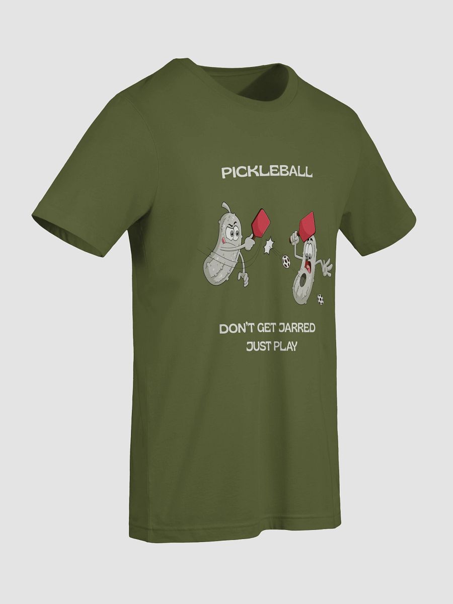 Pickleball Don't Get Jarred Just Play Supersoft T-Shirt product image (90)