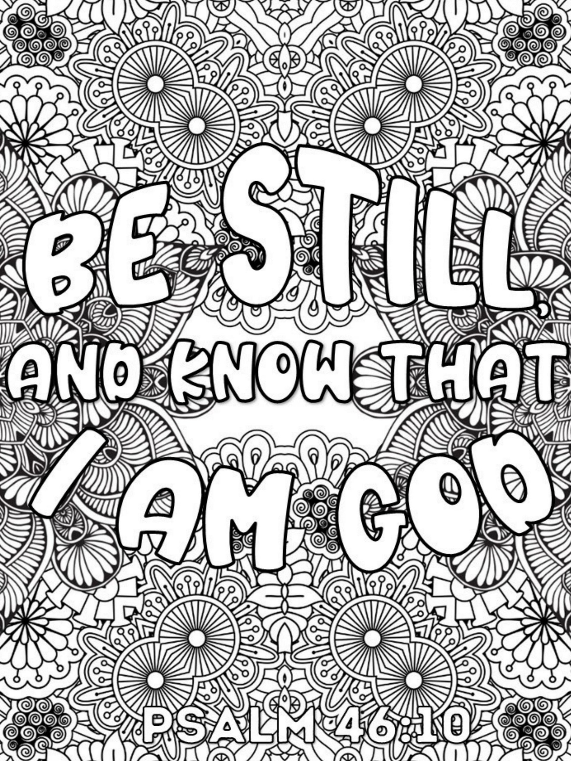 Bible Quotes with Abstract Art A Coloring Book for Adults product image (8)