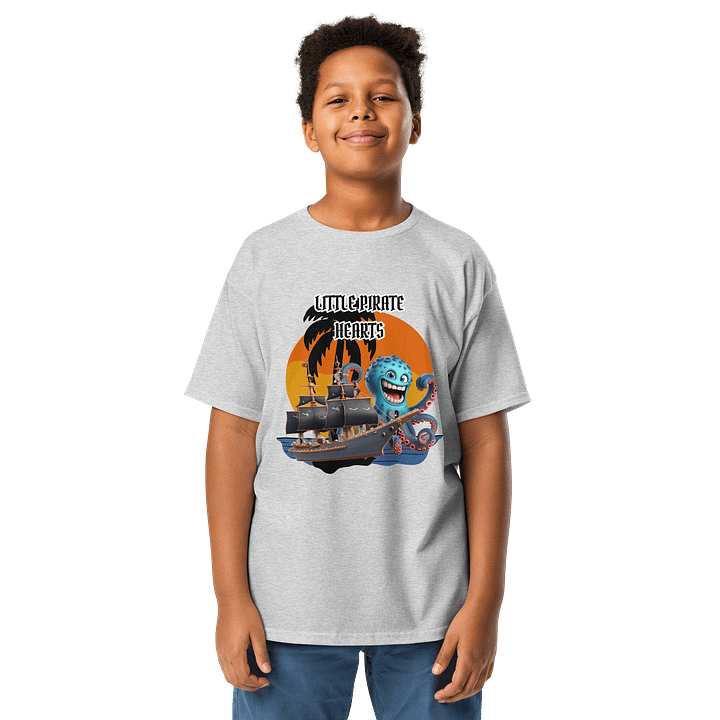 Little Pirate Hearts Youth Tee product image (56)