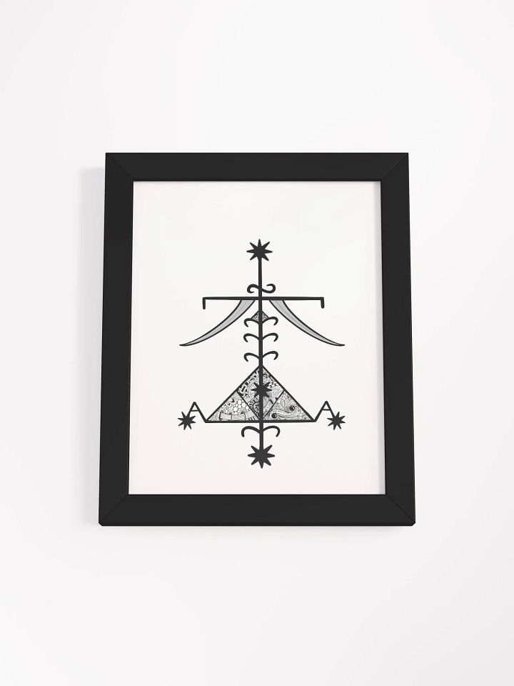 Frame with Ogou Feray vèvè product image (1)