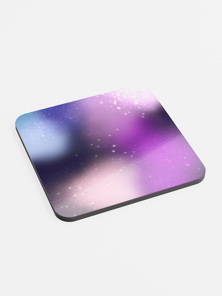 Art Fight 2024: "Dreamscape Galaxy" Glossed Cork Coaster product image (2)