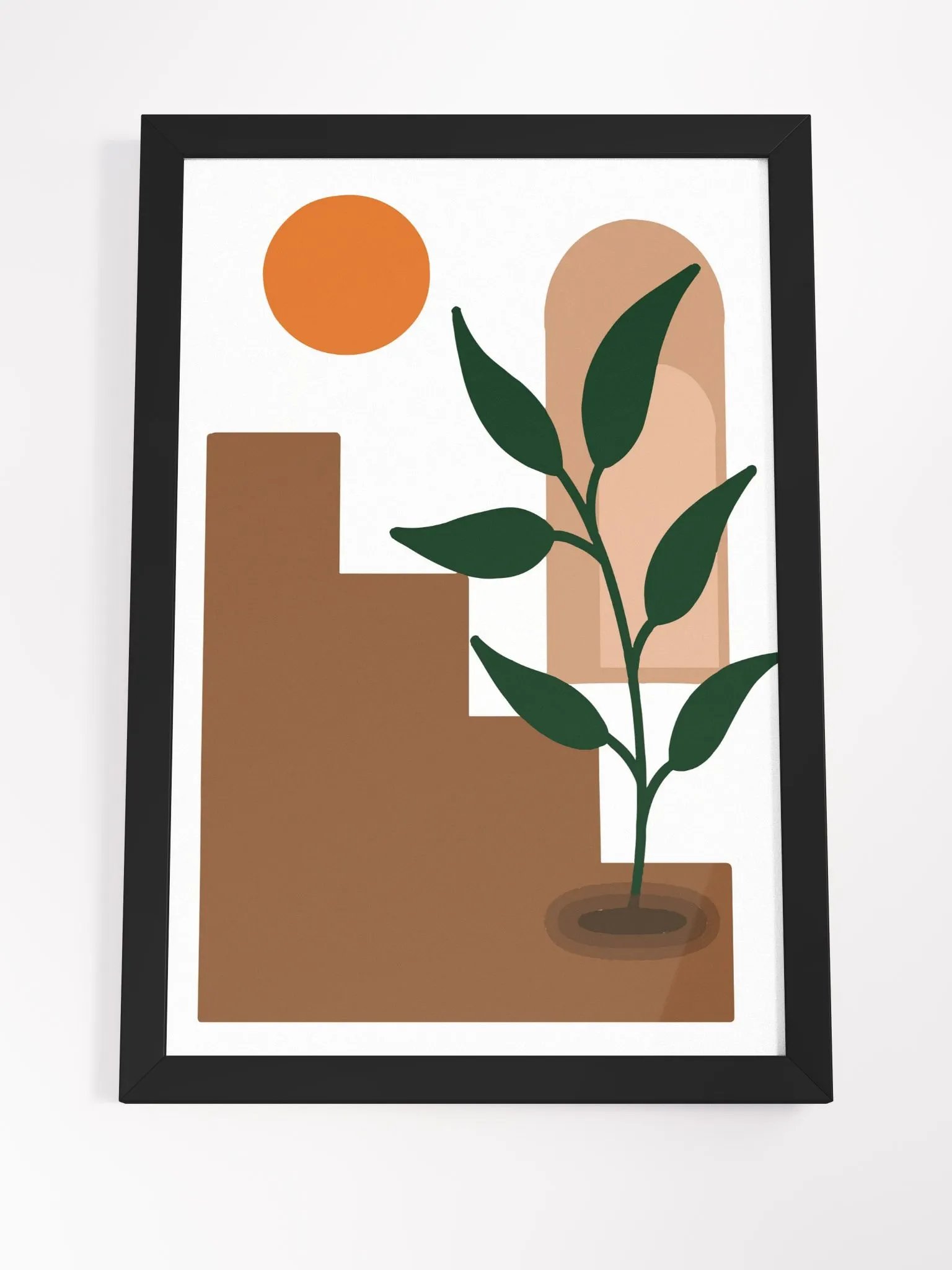 Sunlit Foliage Framed Poster product image (22)