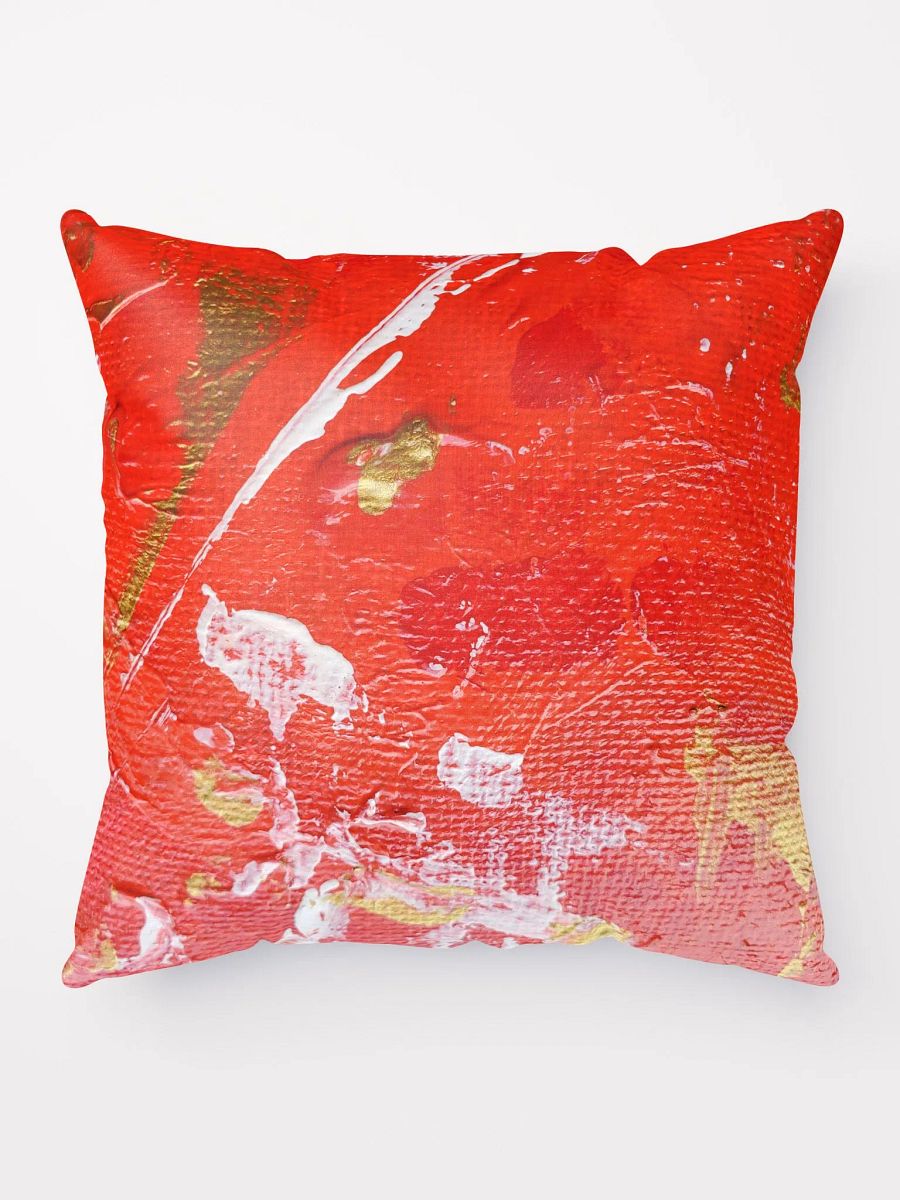 Red, Gold and White Pillow product image (10)