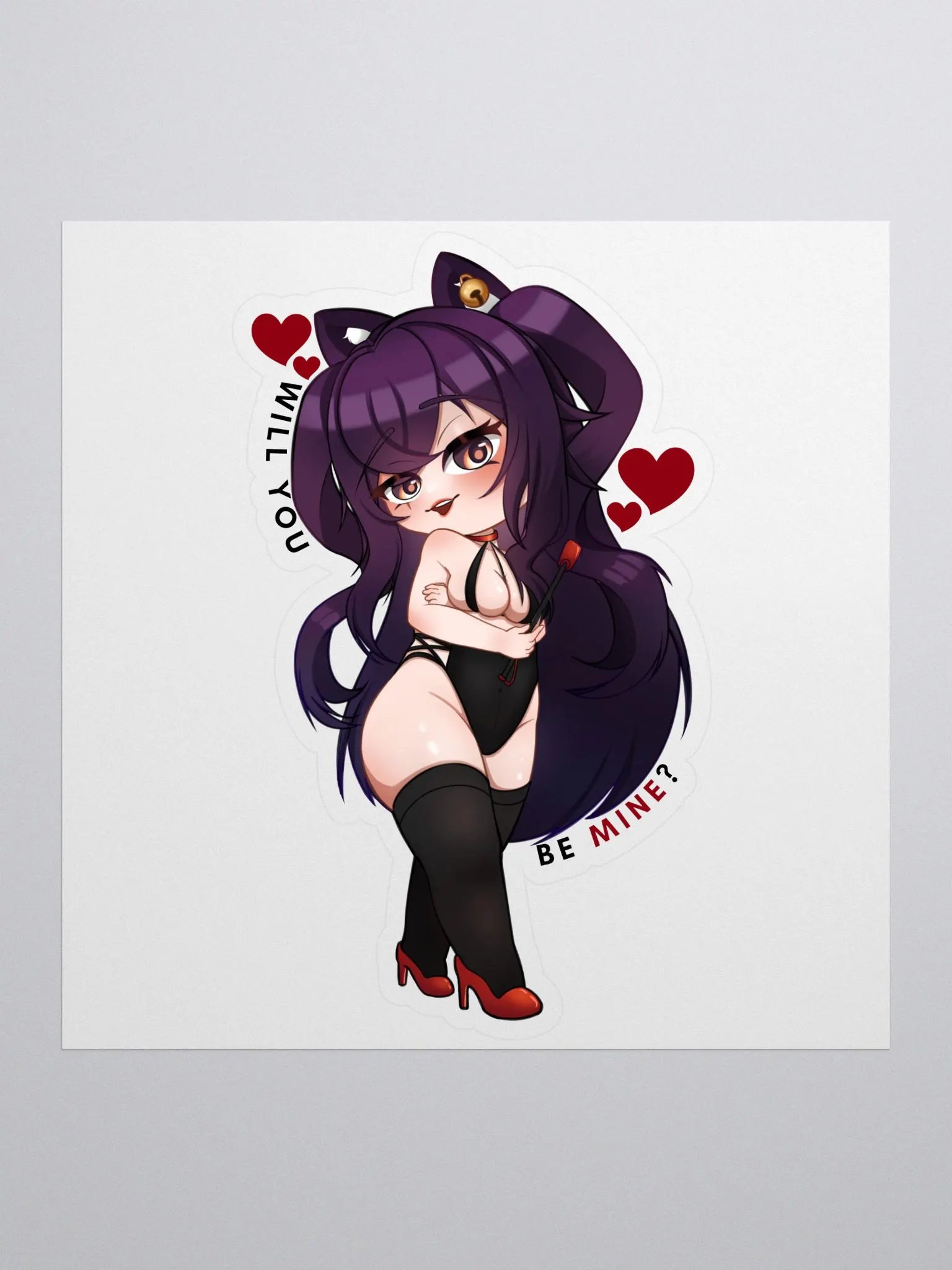 Chibi Monty Kiss Cut Sticker product image (1)