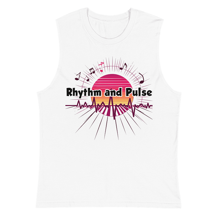 Sunset Rhythm Muscle Tank product image (2)