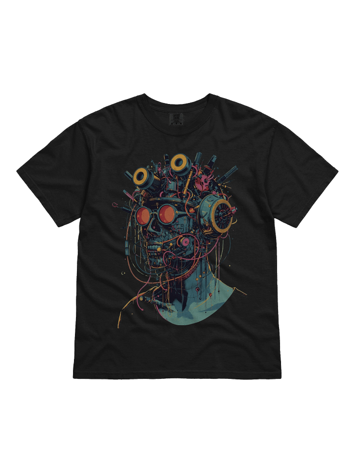 Futuristic Wired Nerd Heavyweight T-Shirt product image (1)
