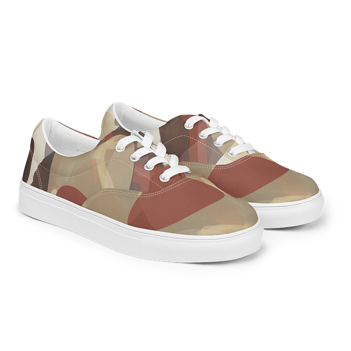 Chaos Canvas: Men's Abstract Lace-Up Shoes product image (2)