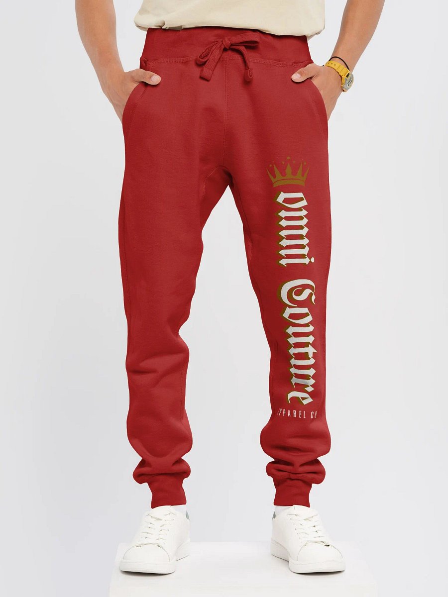 Crowned Gothic Fleece Joggers product image (3)