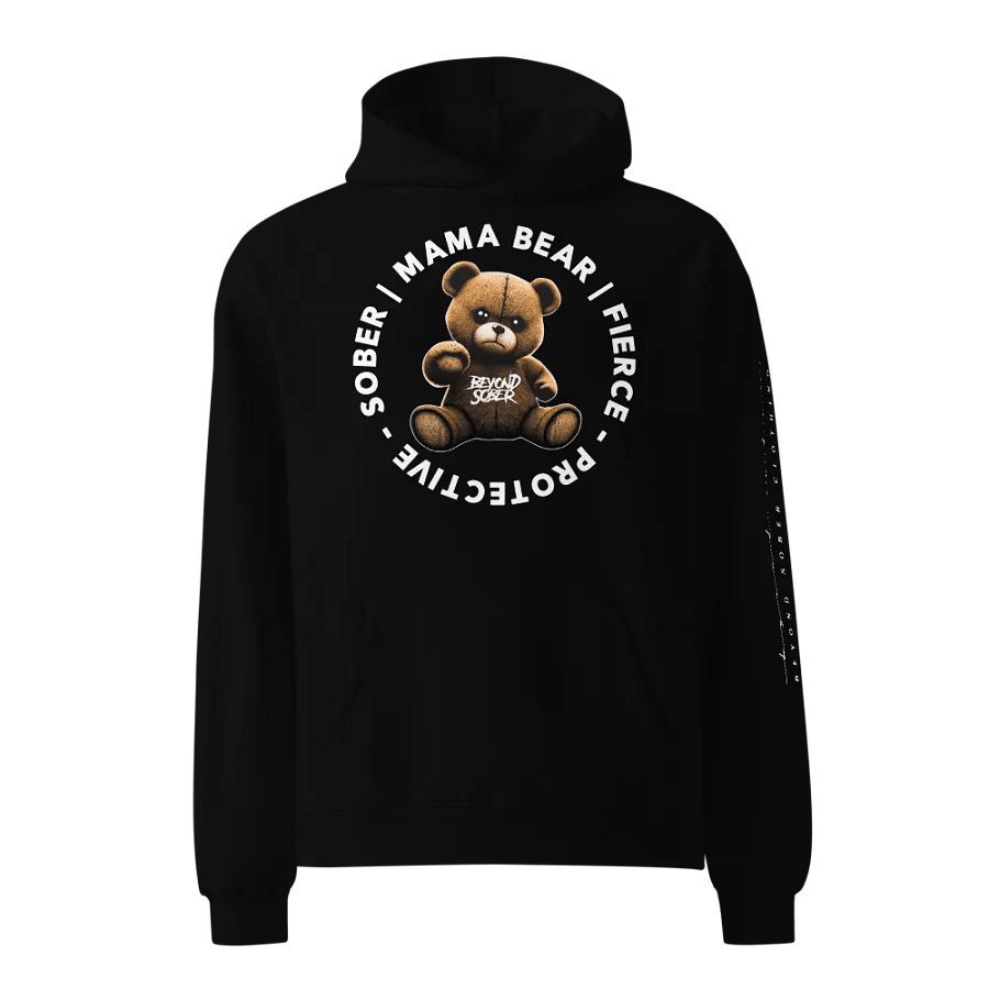 Sober Mama Bear: Fierce & Protective Hoodie product image (2)