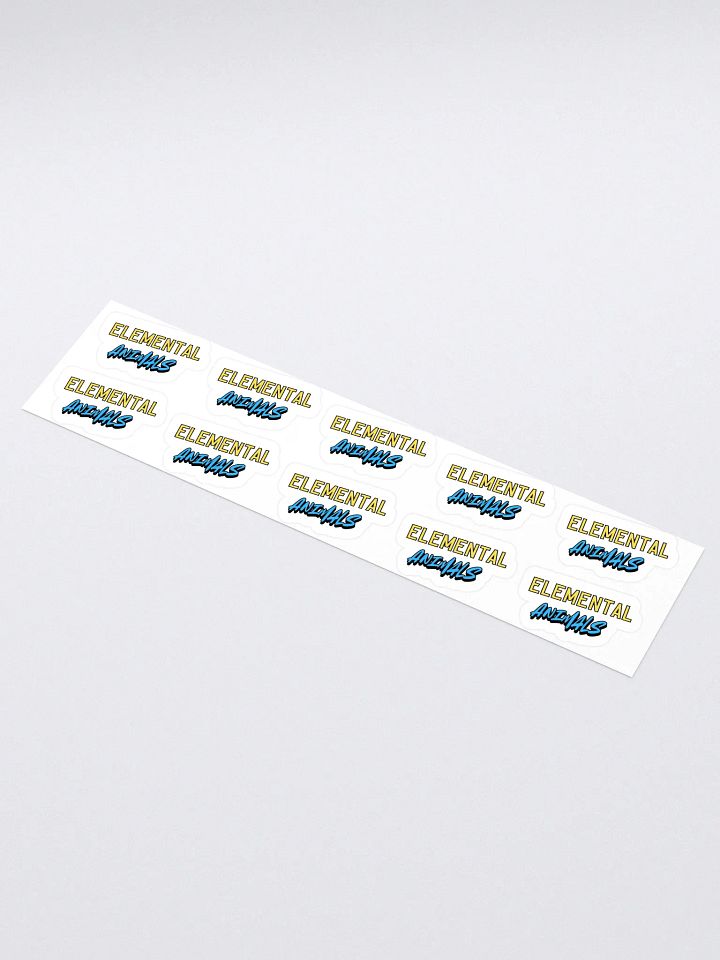 Elemental Animals Kiss Cut Stickers (Set of 10) product image (1)