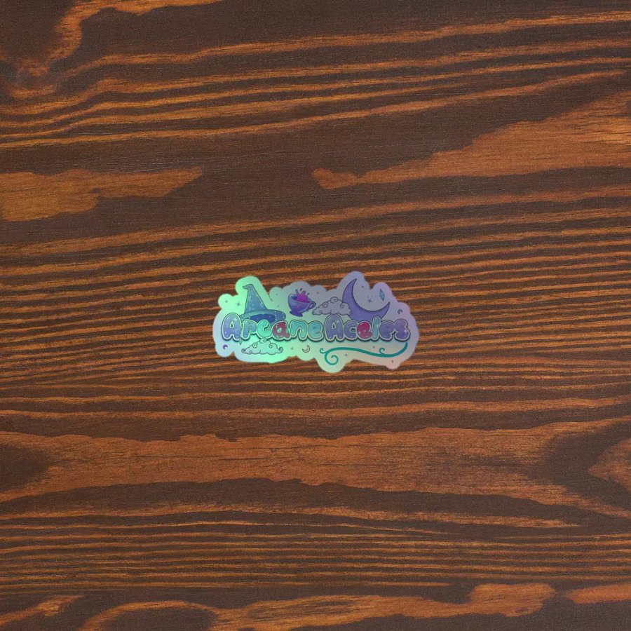 Arcane Aceles Logo Sticker product image (3)