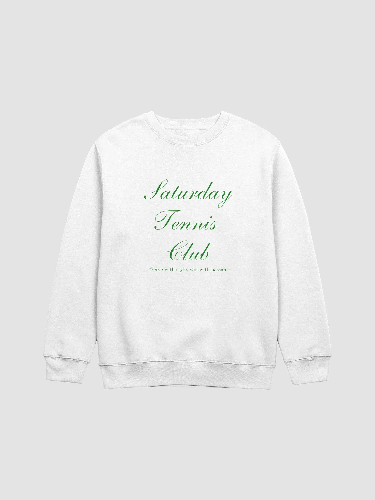Saturday Tennis Club Sweatshirt - Serve with Style product image (3)